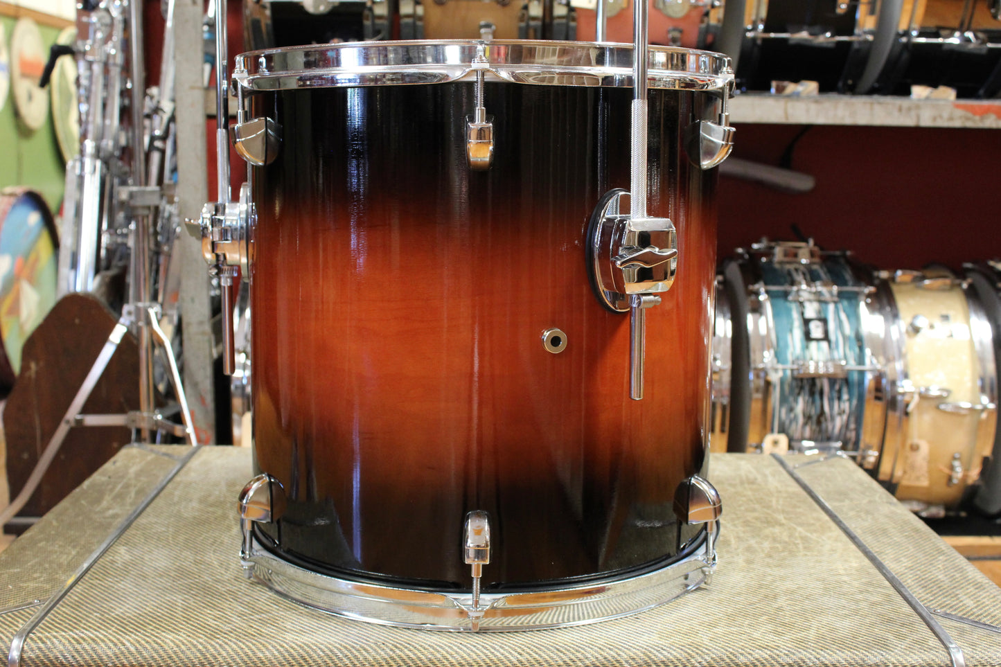 Muzzio MX Series Hybrid Electro Acoustic Outfit in Tobacco Burst 18x22 8x10 9x12 14x14 5x14