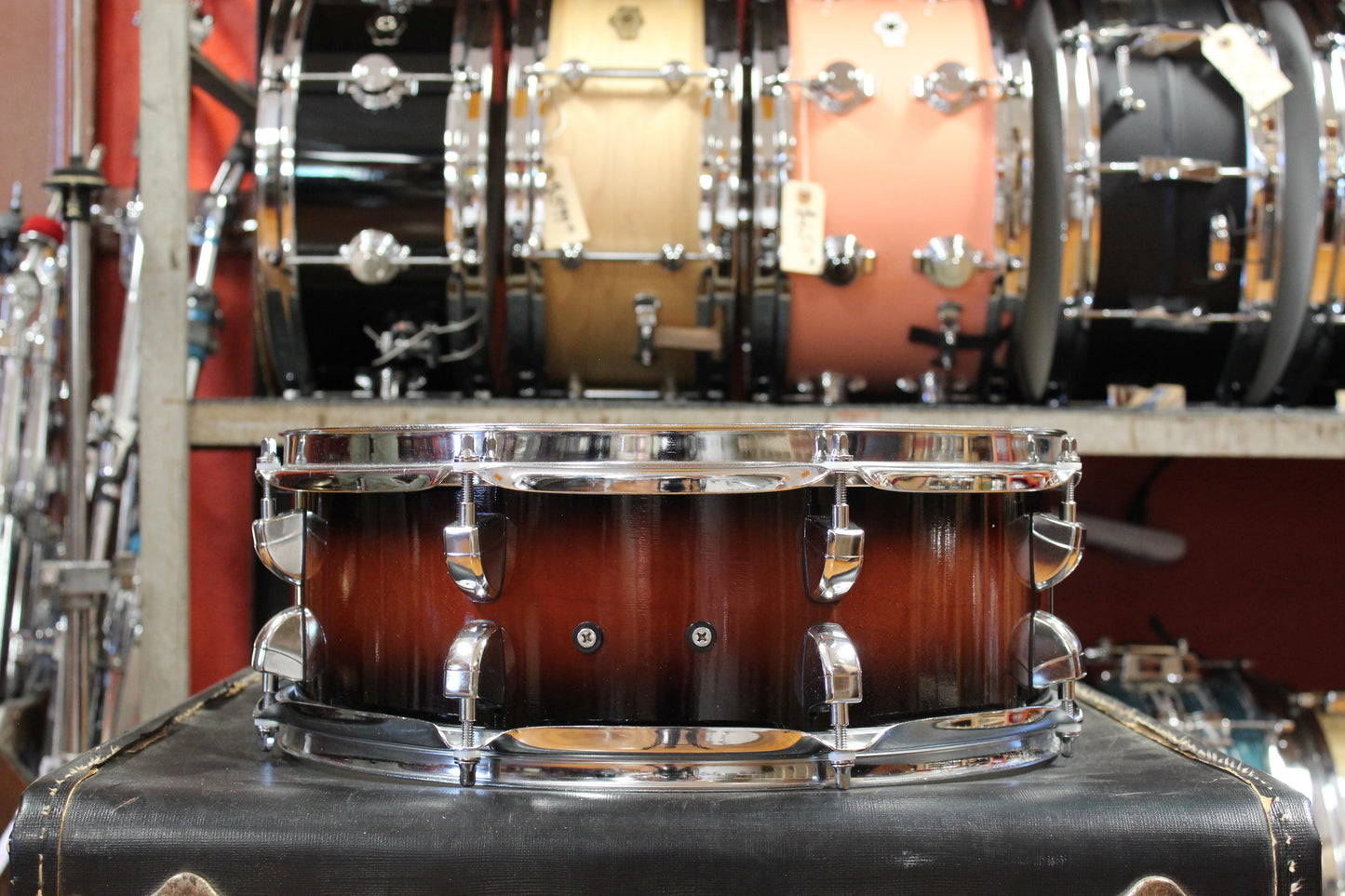 Muzzio MX Series Hybrid Electro Acoustic Outfit in Tobacco Burst 18x22 8x10 9x12 14x14 5x14