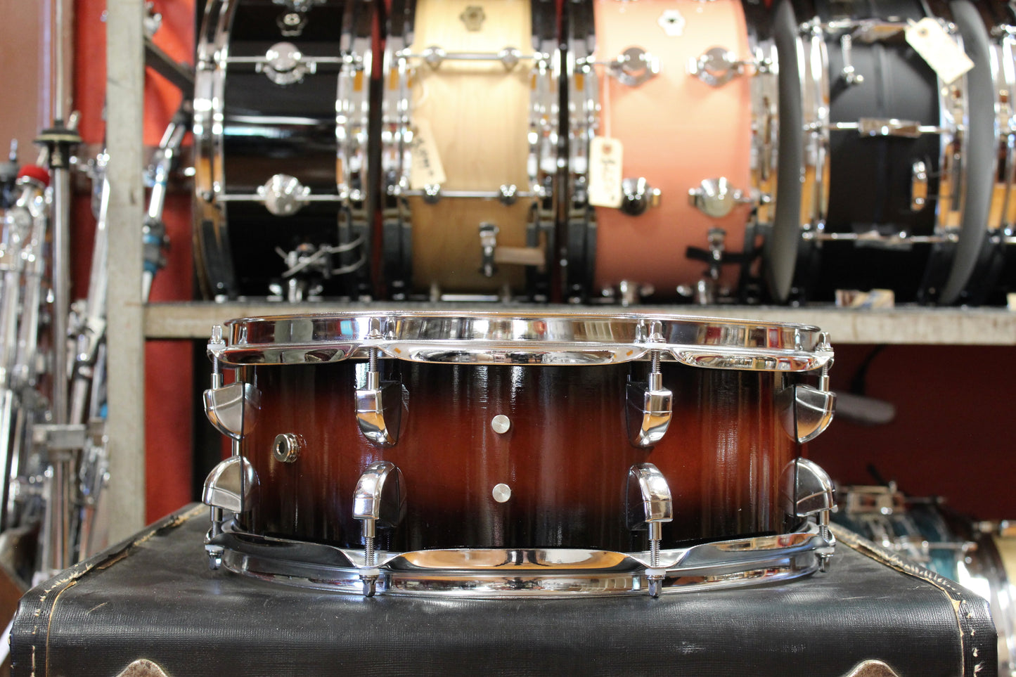 Muzzio MX Series Hybrid Electro Acoustic Outfit in Tobacco Burst 18x22 8x10 9x12 14x14 5x14