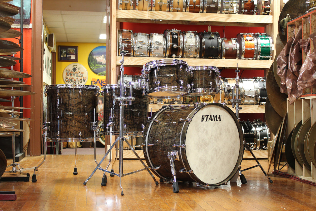 Tama Star Maple Charcoal Brown Paraiso 16x22 16x16 14x14 8x12 7x10