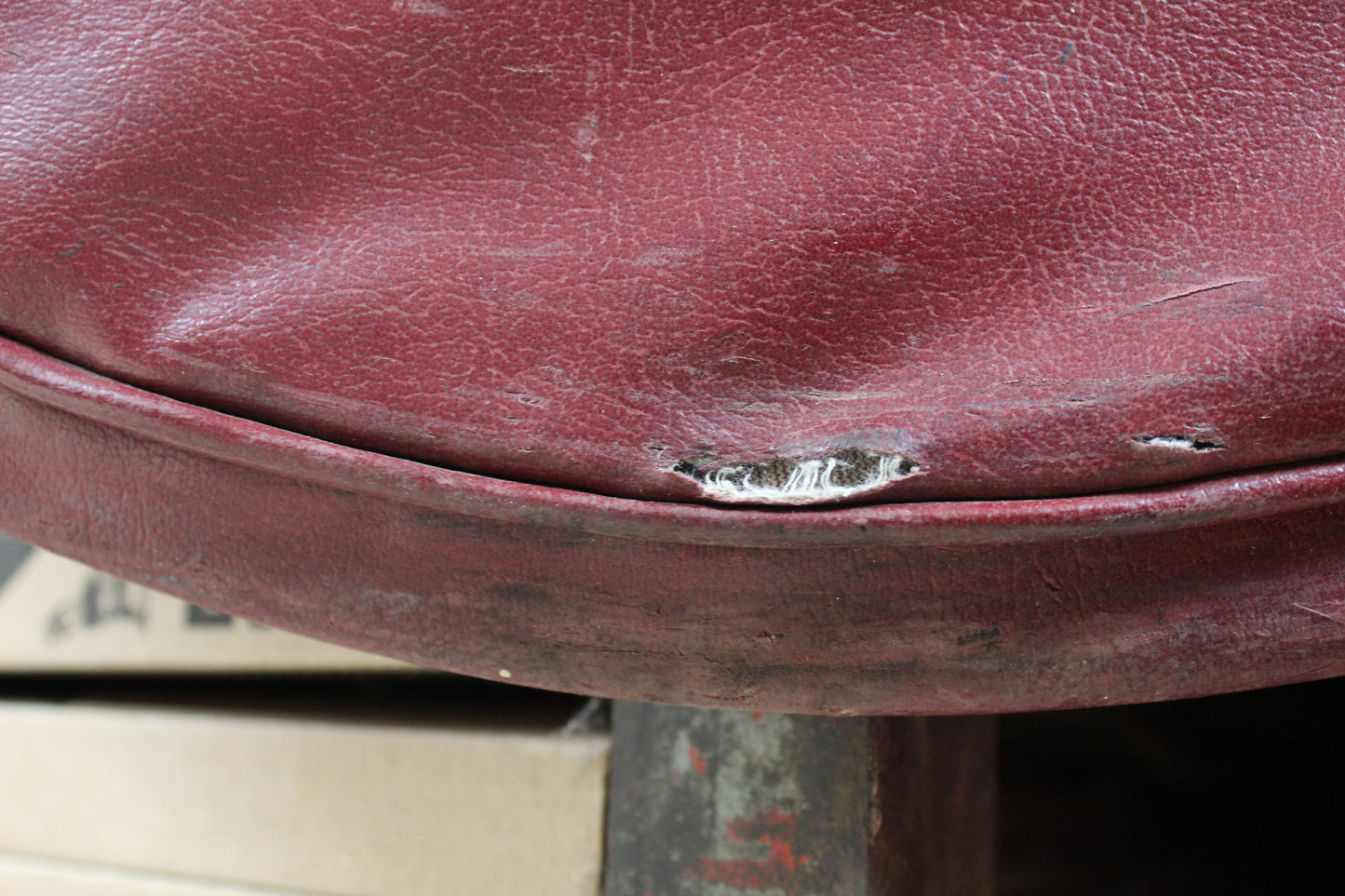 1980's Sabian 22" Cymbal Bag Burgundy