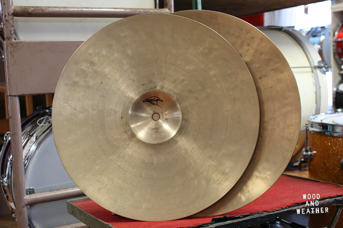 PGB 15" Experimentation No. 68 Hi-Hats 1060/1130g