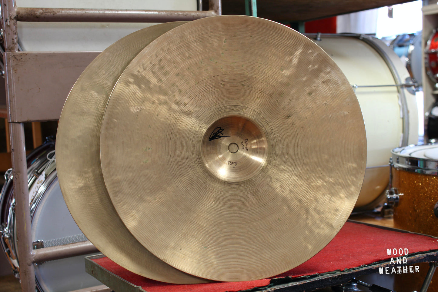 PGB 15" Experimentation No. 68 Hi-Hats 1060/1130g