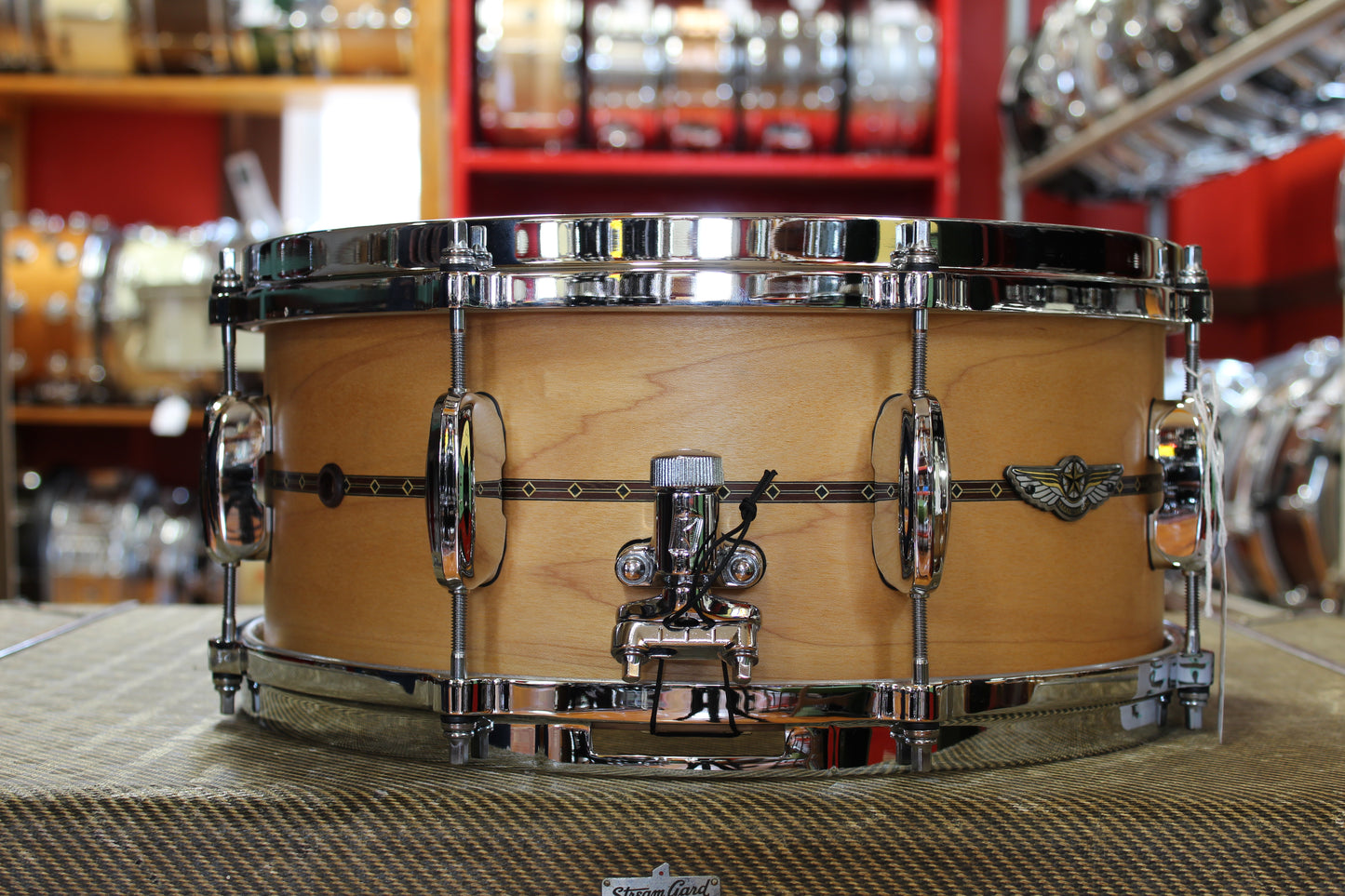 Tama Star Series Solid Maple Snare Drum 6x14" - Oiled Natural Maple