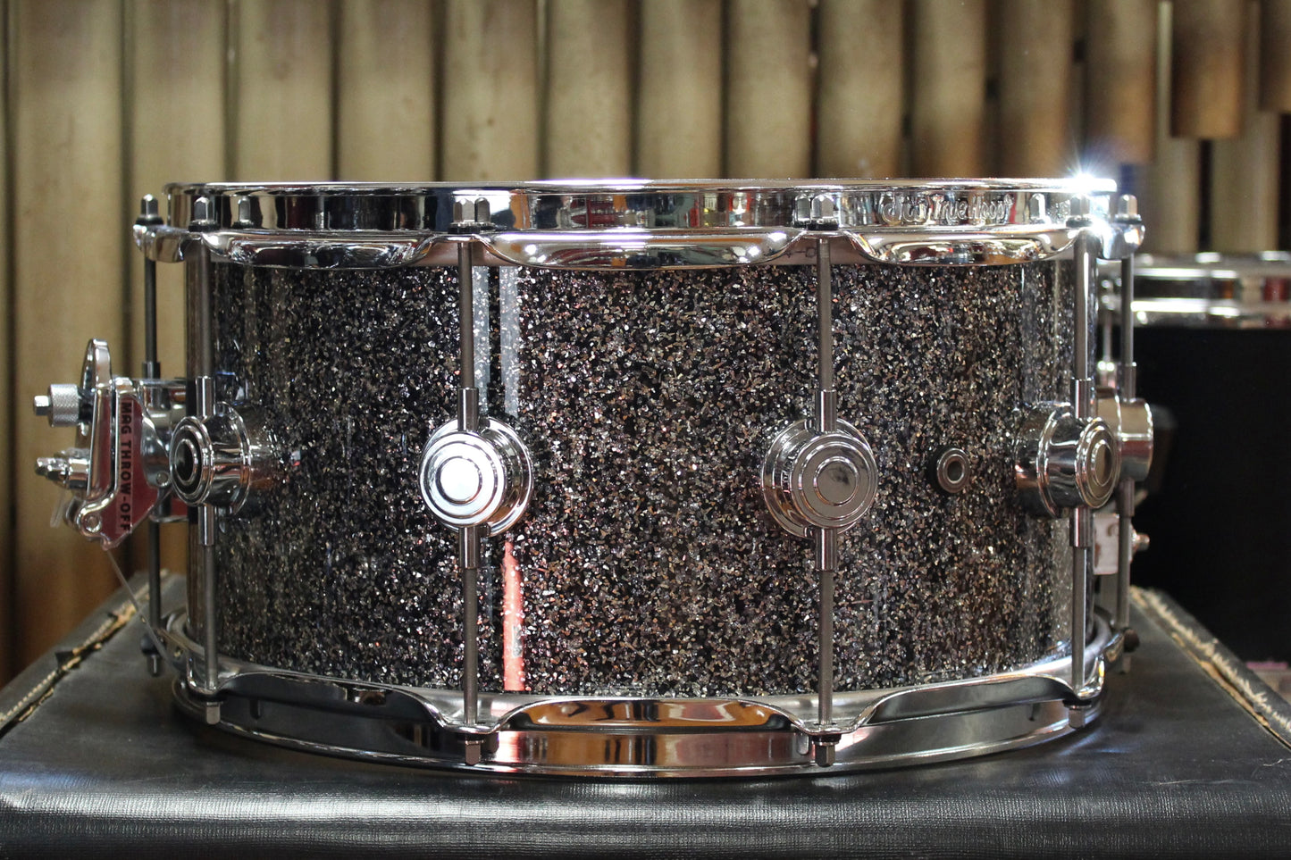 DW 6.5x14 Collector's series Snare Drum in Black Galaxy