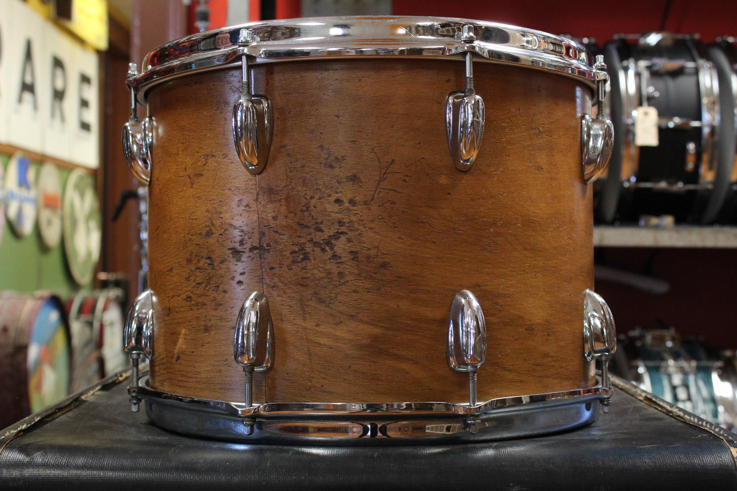 1970s Slingerland 10x14 Tom in Natural Stain