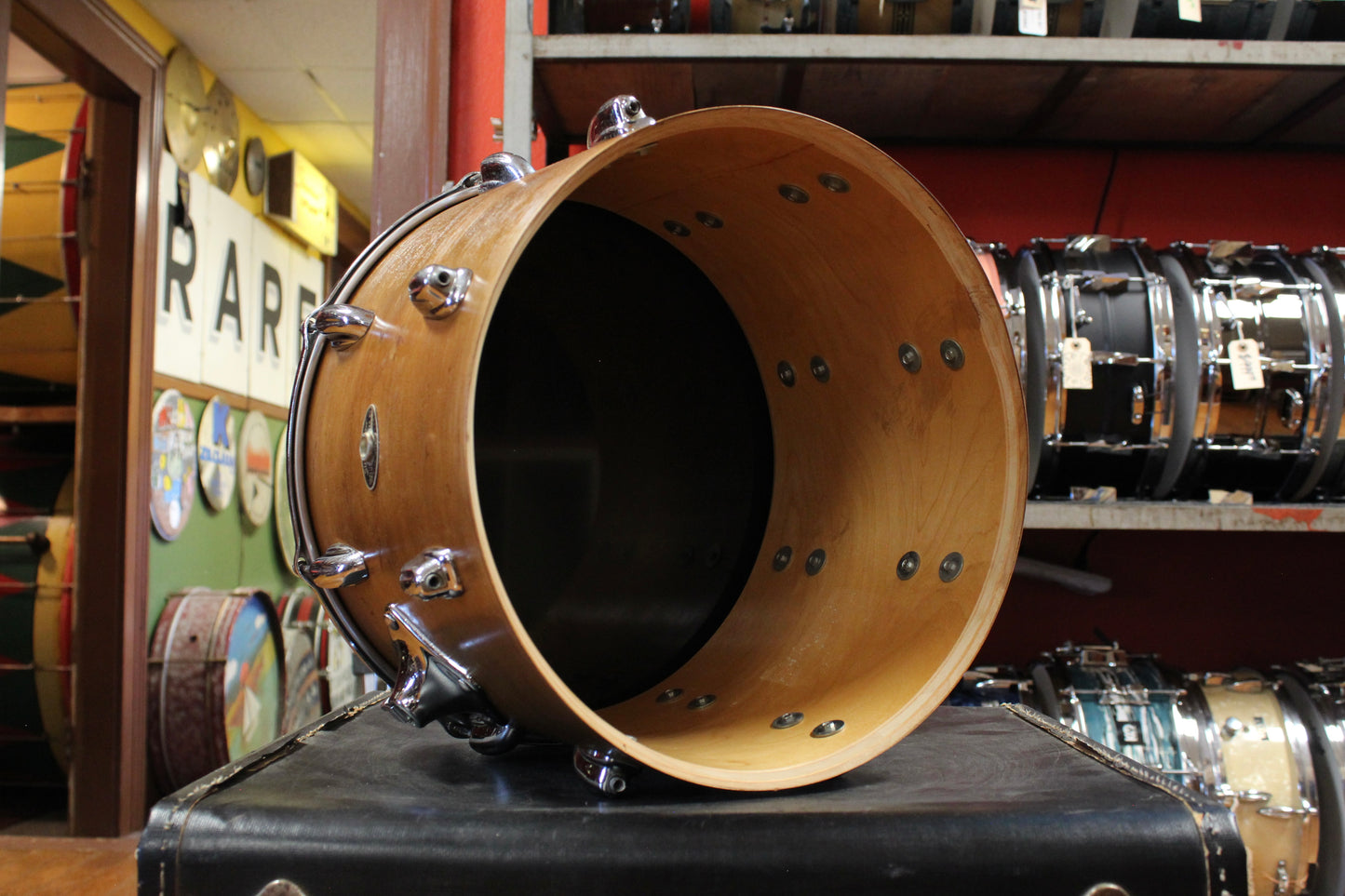 1970s Slingerland 10x14 Tom in Natural Stain