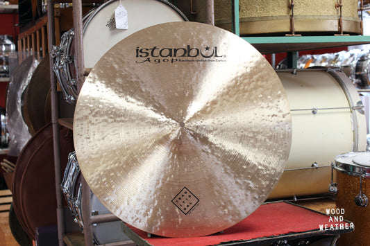 Istanbul Agop 22" Traditional Medium Jazz Ride 2404g