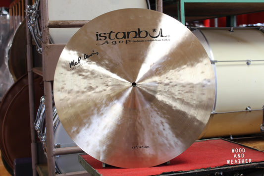 Istanbul Agop 18" Mel Lewis 1982 Crash 1484g