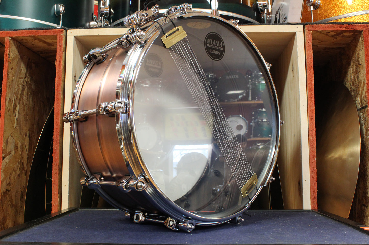 Tama 7x14 Starphonic Copper Snare Drum