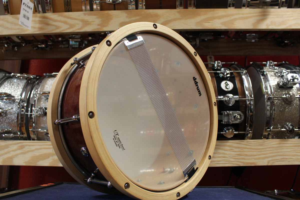 DDrum 6x13 Dios Series Snare Drum in Mahogany Stain