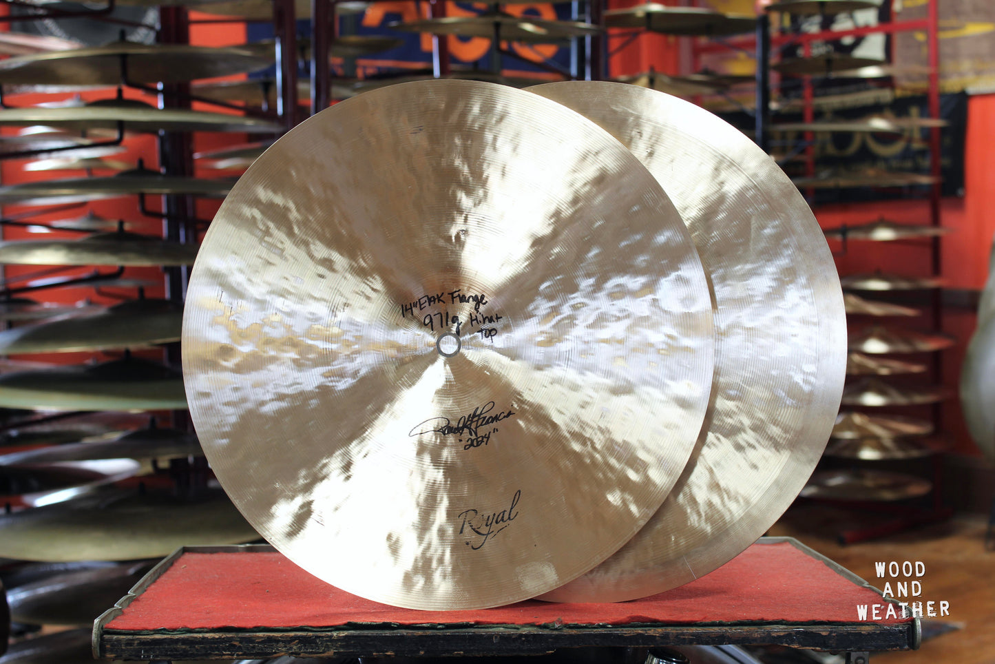 Cymbal Craftsman 14" EAK Flange Style Hi-Hats 971/1283g