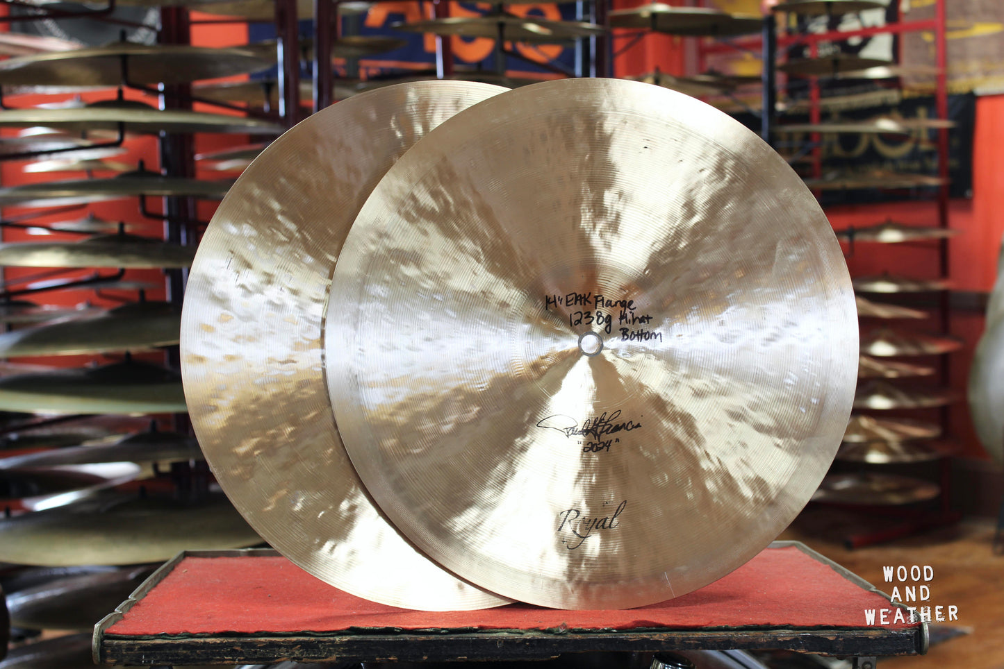 Cymbal Craftsman 14" EAK Flange Style Hi-Hats 971/1283g