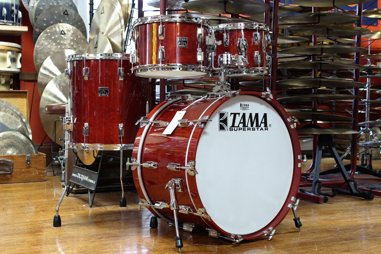 Tama 50th Anniversary Limited Edition Superstar Reissue Drum Kit - Cherry Wine