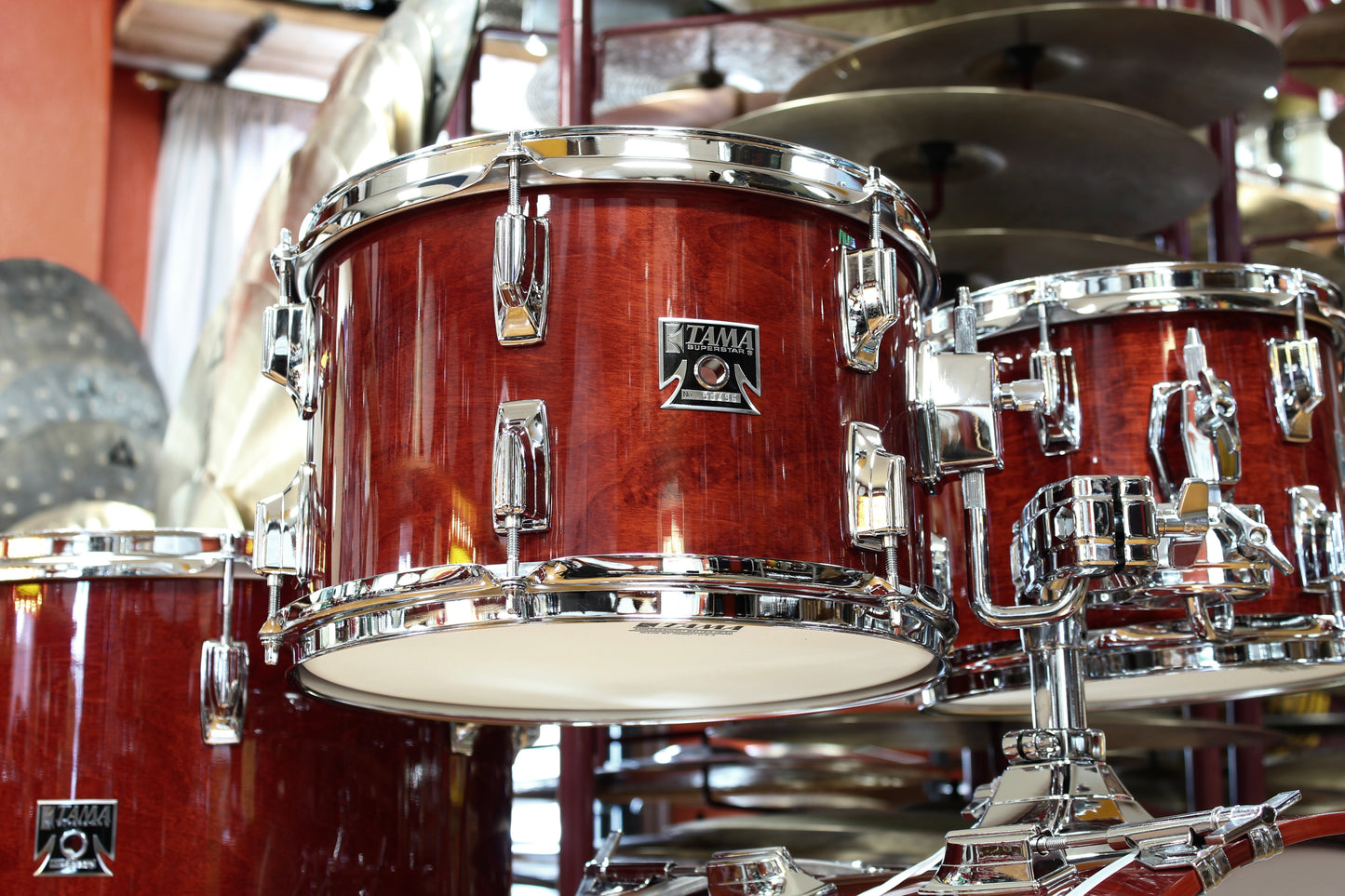 Tama 50th Anniversary Limited Edition Superstar Reissue Drum Kit - Cherry Wine