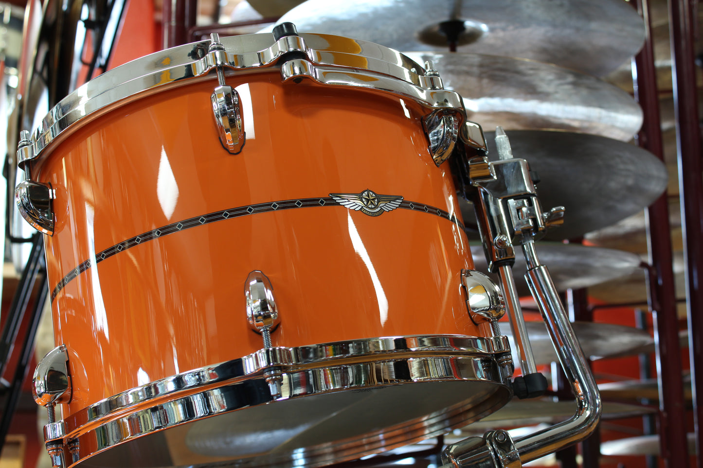 2024 Tama Star Bubinga Atomic Orange 14x20 9x13 16x16