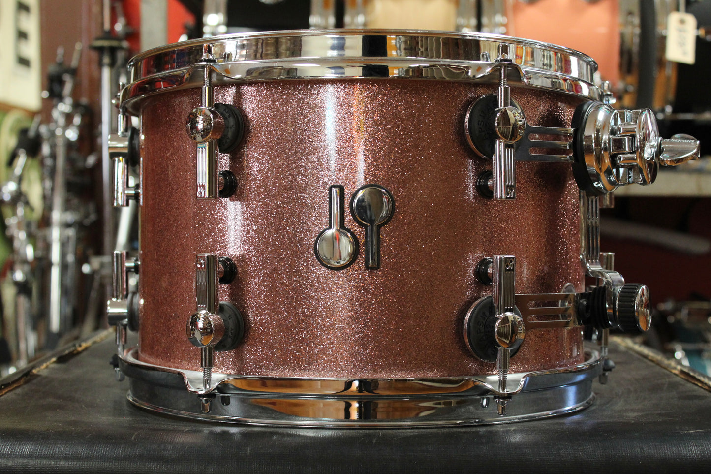 Sonor SQ2 Vintage Maple in Bright Copper Sparkle 14x18 8x12 14x14