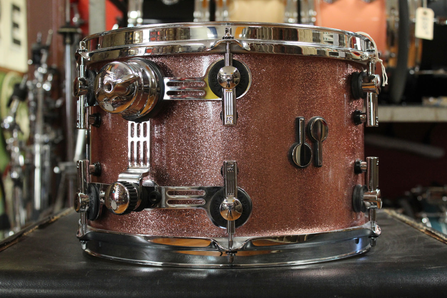 Sonor SQ2 Vintage Maple in Bright Copper Sparkle 14x18 8x12 14x14