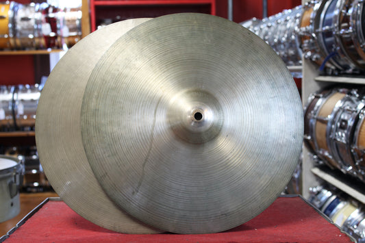 1950s A. Zildjian 14" Small Stamp Hi Hats 783/803g