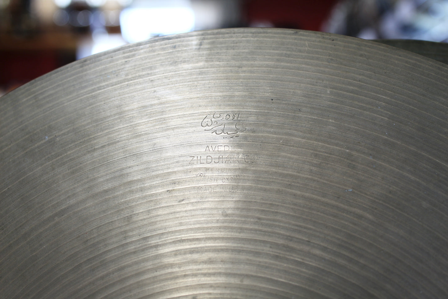 1950s A. Zildjian 14" Small Stamp Hi Hats 783/803g