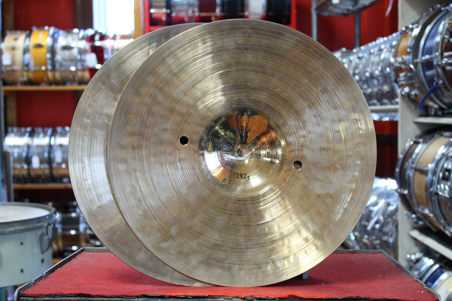 Used UFIP 14" Class Series Brilliant Hi-Hats 1098/1292g