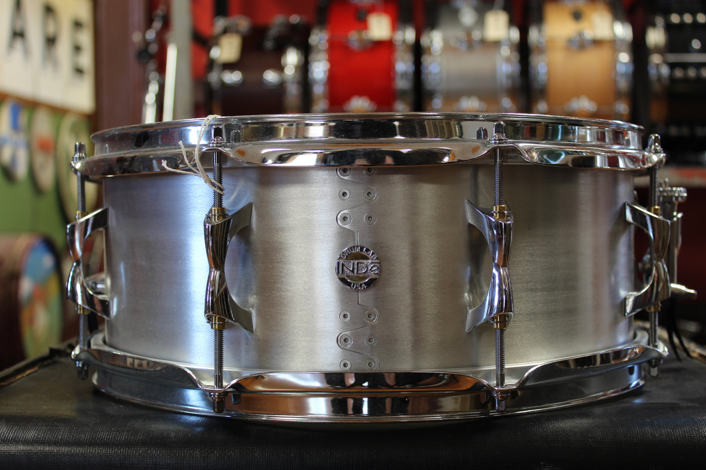 INDe Drum Lab 5.5x14 Kalamazoo Aluminum Snare Drum