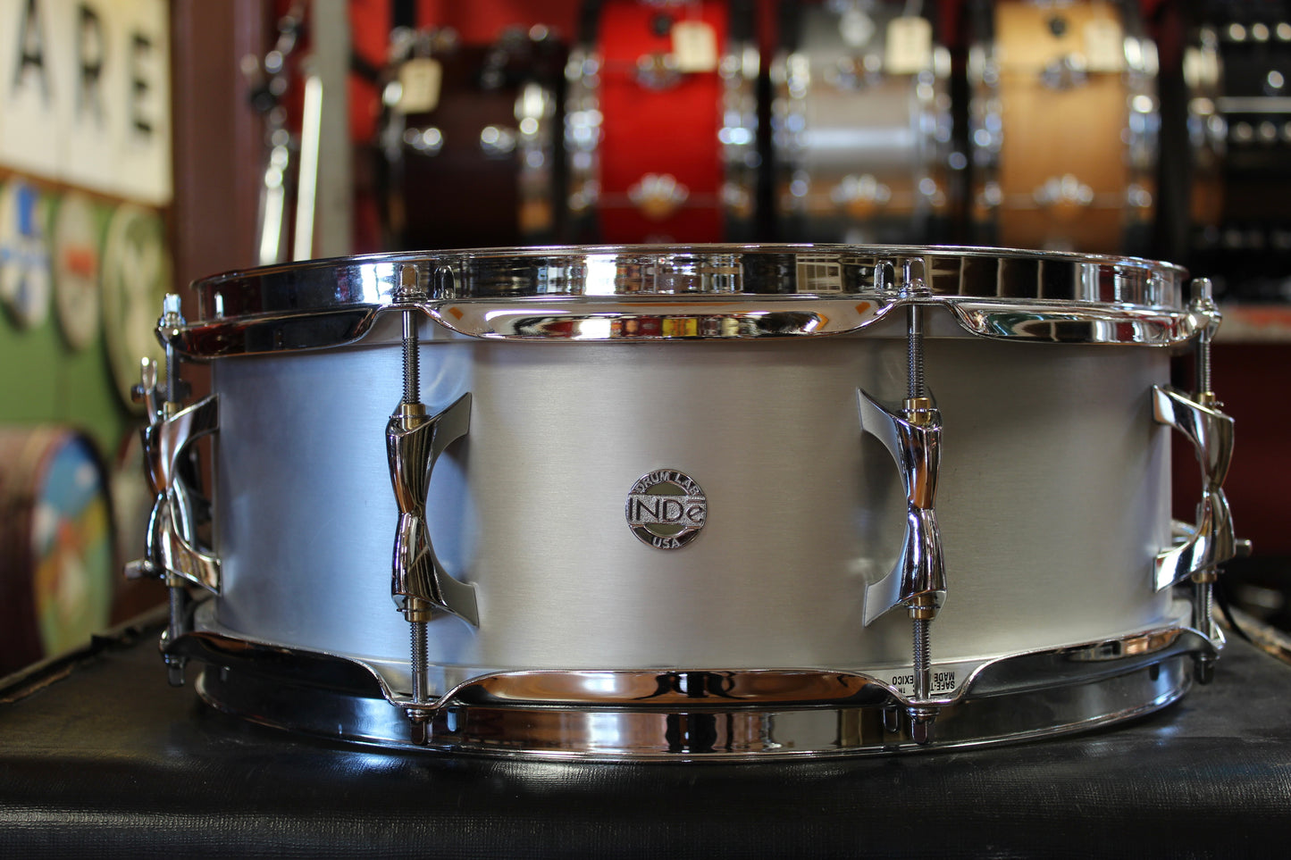 INDe Drum Lab 5x14 Kalamazoo Aluminum Snare Drum