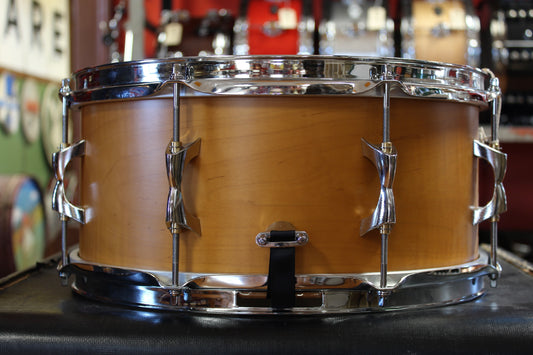 INDe Drum Lab 6.5x14 Solid Shell Maple Snare Drum
