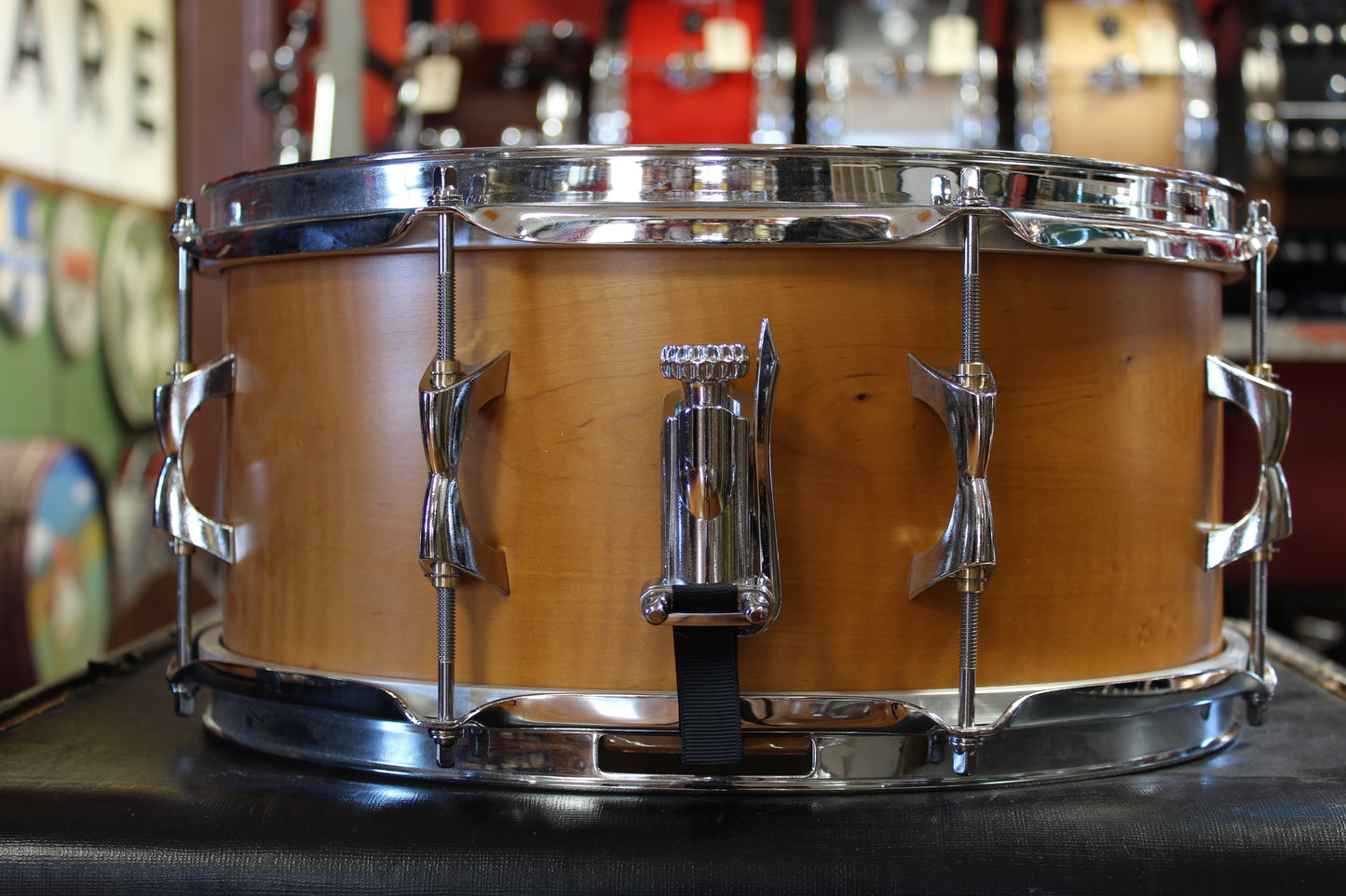 INDe Drum Lab 6.5x14 Solid Shell Maple Snare Drum