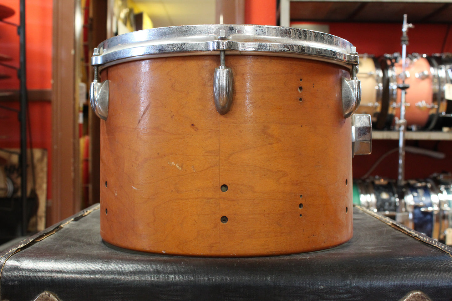 1960s Gretsch 9x13 Tom in Natural Finish