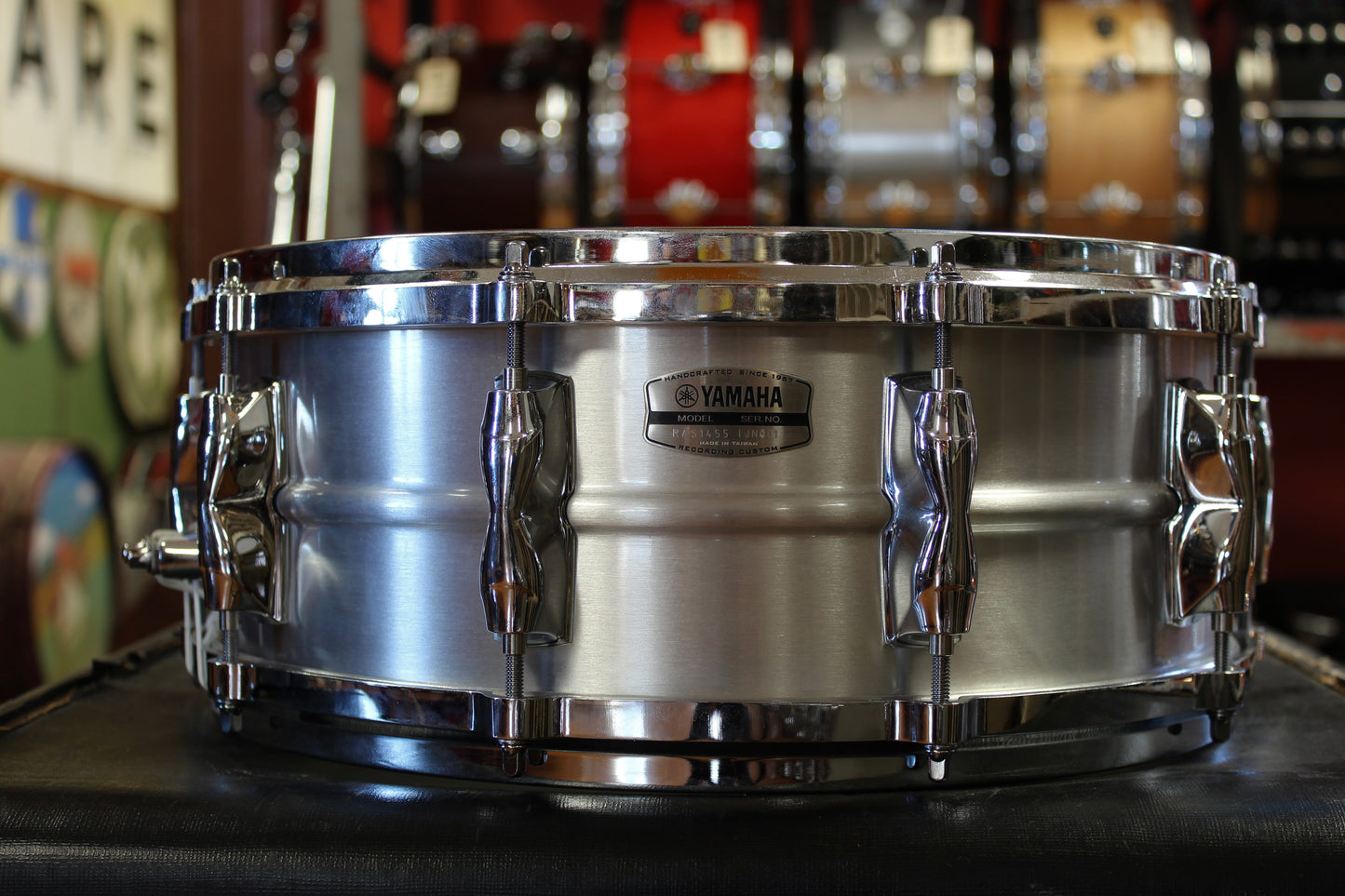 Yamaha 5.5x14 Recording Custom Aluminum Snare Drum