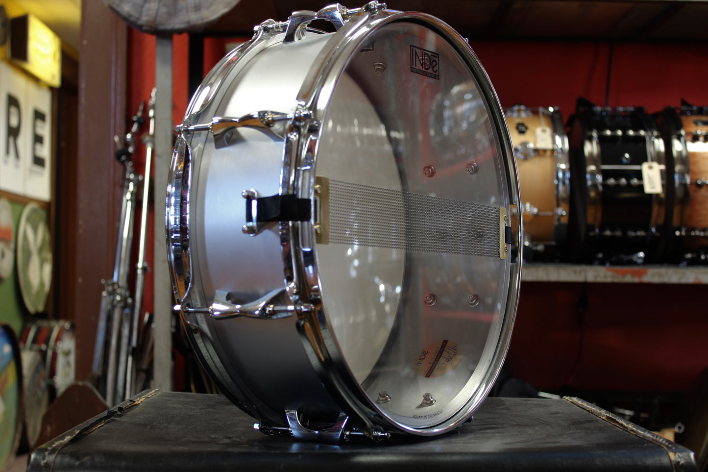 INDe Drum Lab 5x14 Kalamazoo Aluminum Snare Drum