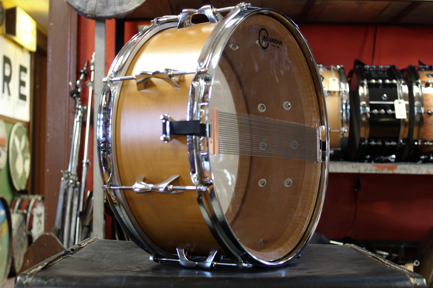 INDe Drum Lab 6.5x14 Solid Shell Maple Snare Drum