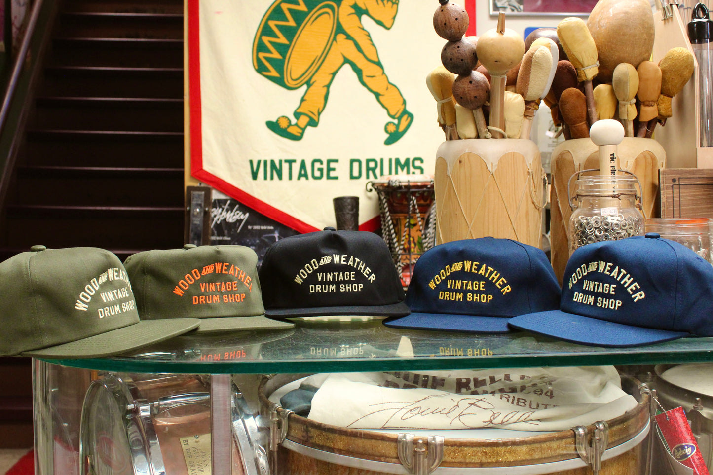Vintage Drum Shop Hat