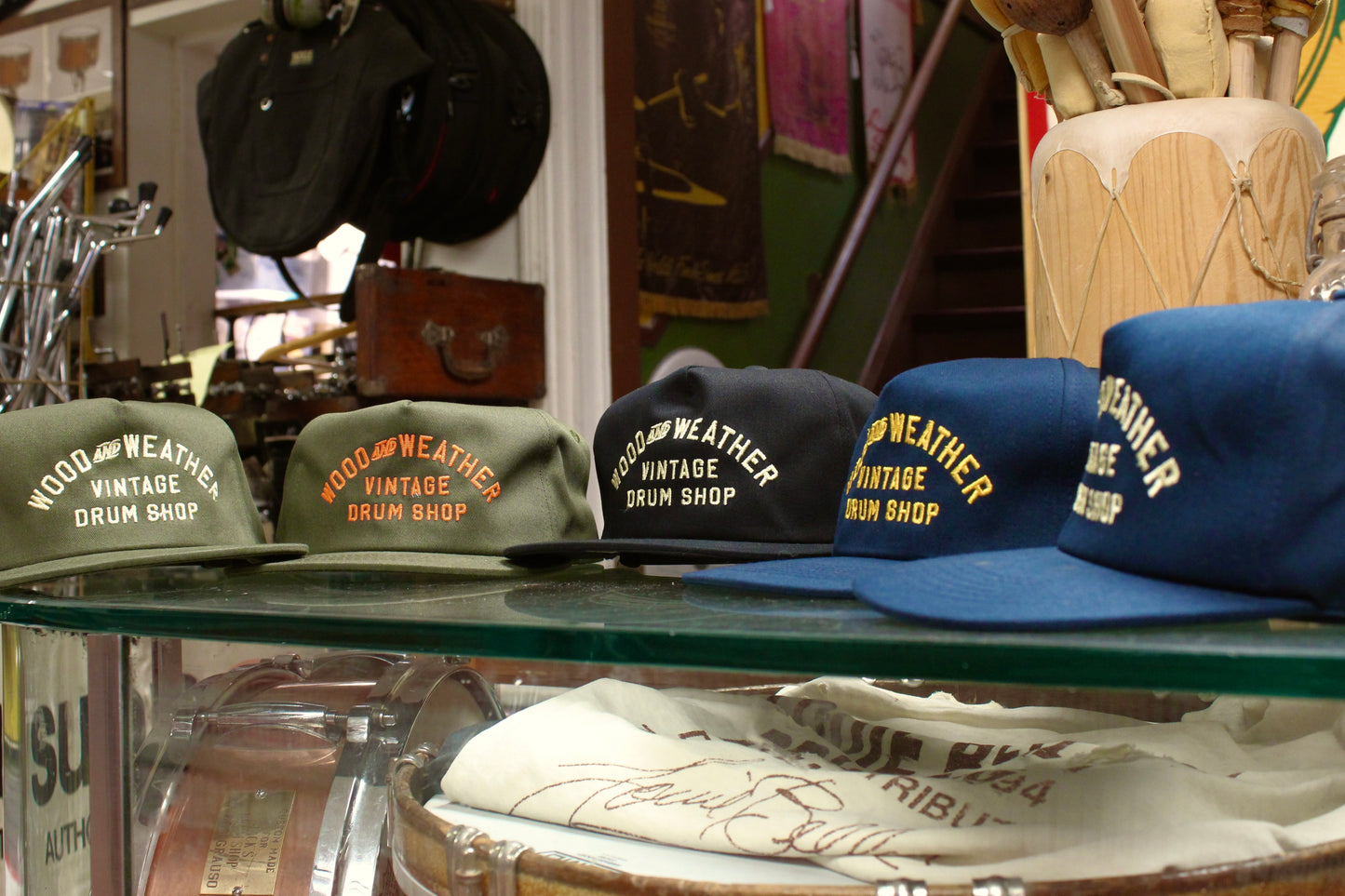 Vintage Drum Shop Hat