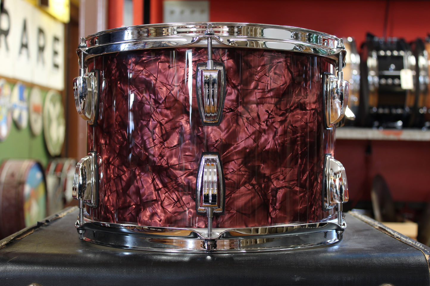 Ludwig Classic Maple Outfit in Burgundy Pearl 14x22 9x13 16x16
