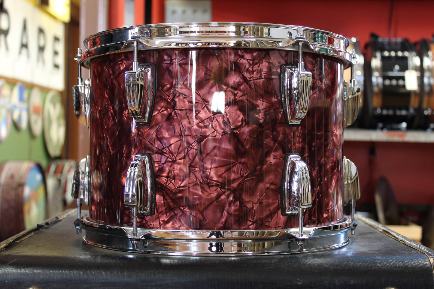 Ludwig Classic Maple Outfit in Burgundy Pearl 14x22 9x13 16x16
