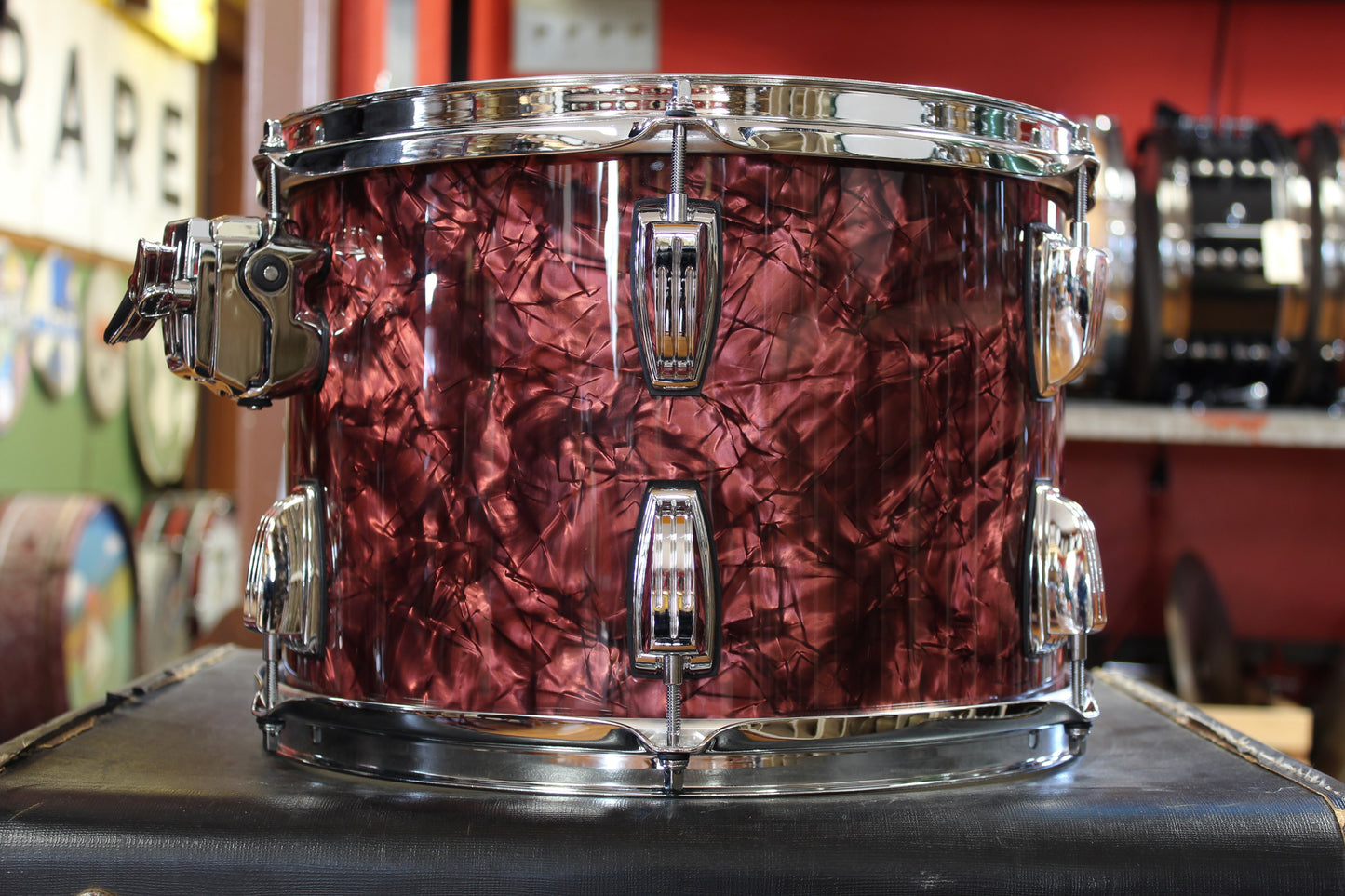 Ludwig Classic Maple Outfit in Burgundy Pearl 14x22 9x13 16x16