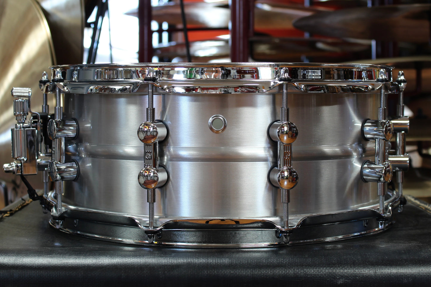 Sonor 5.75"x14" Kompressor Series Snare Drum in Brushed Aluminum
