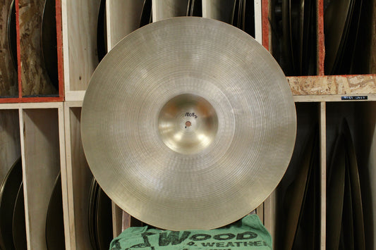 1960s A. Zildjian 20" Crash Ride 1808g