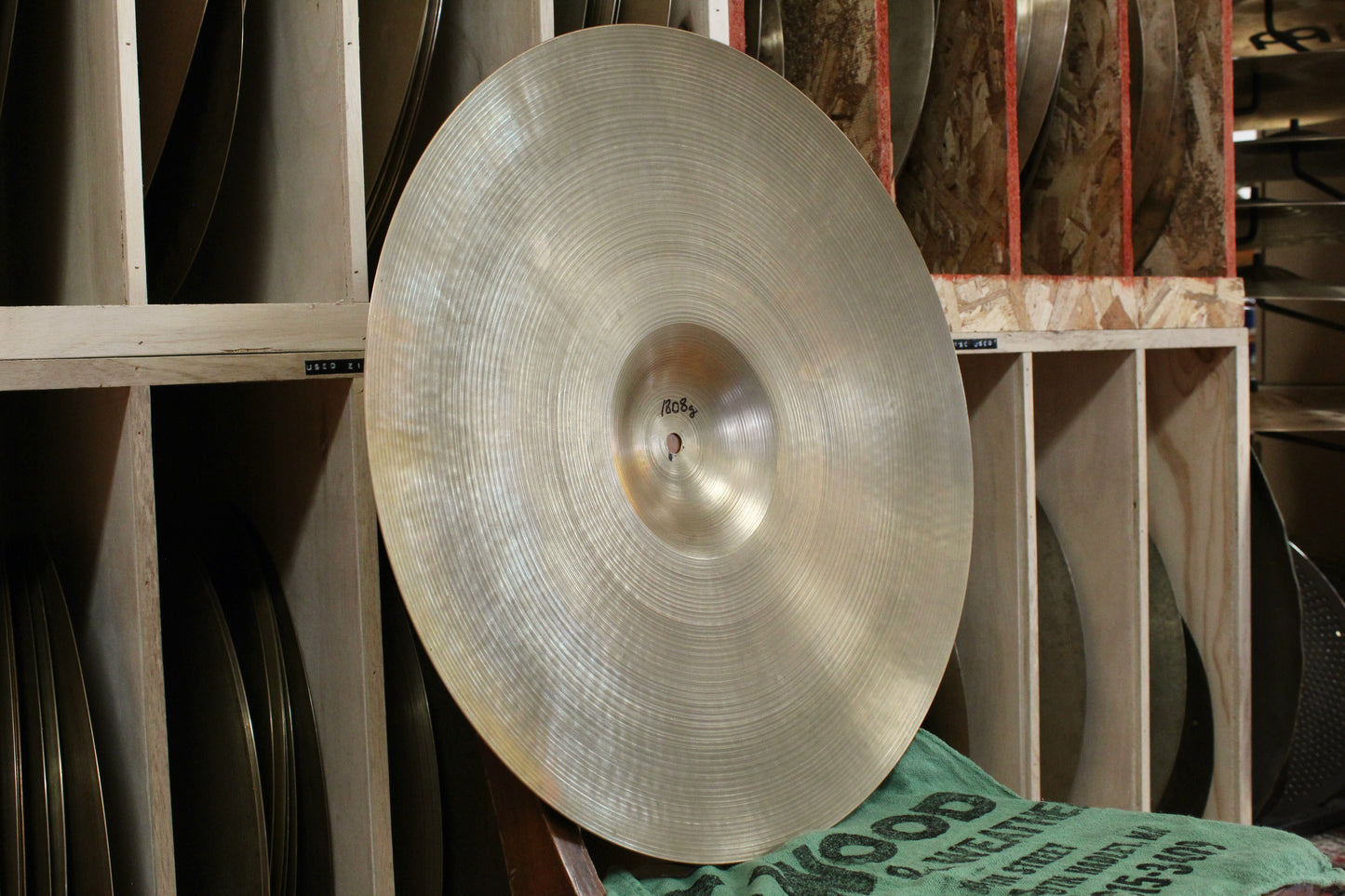 1960s A. Zildjian 20" Crash Ride 1808g