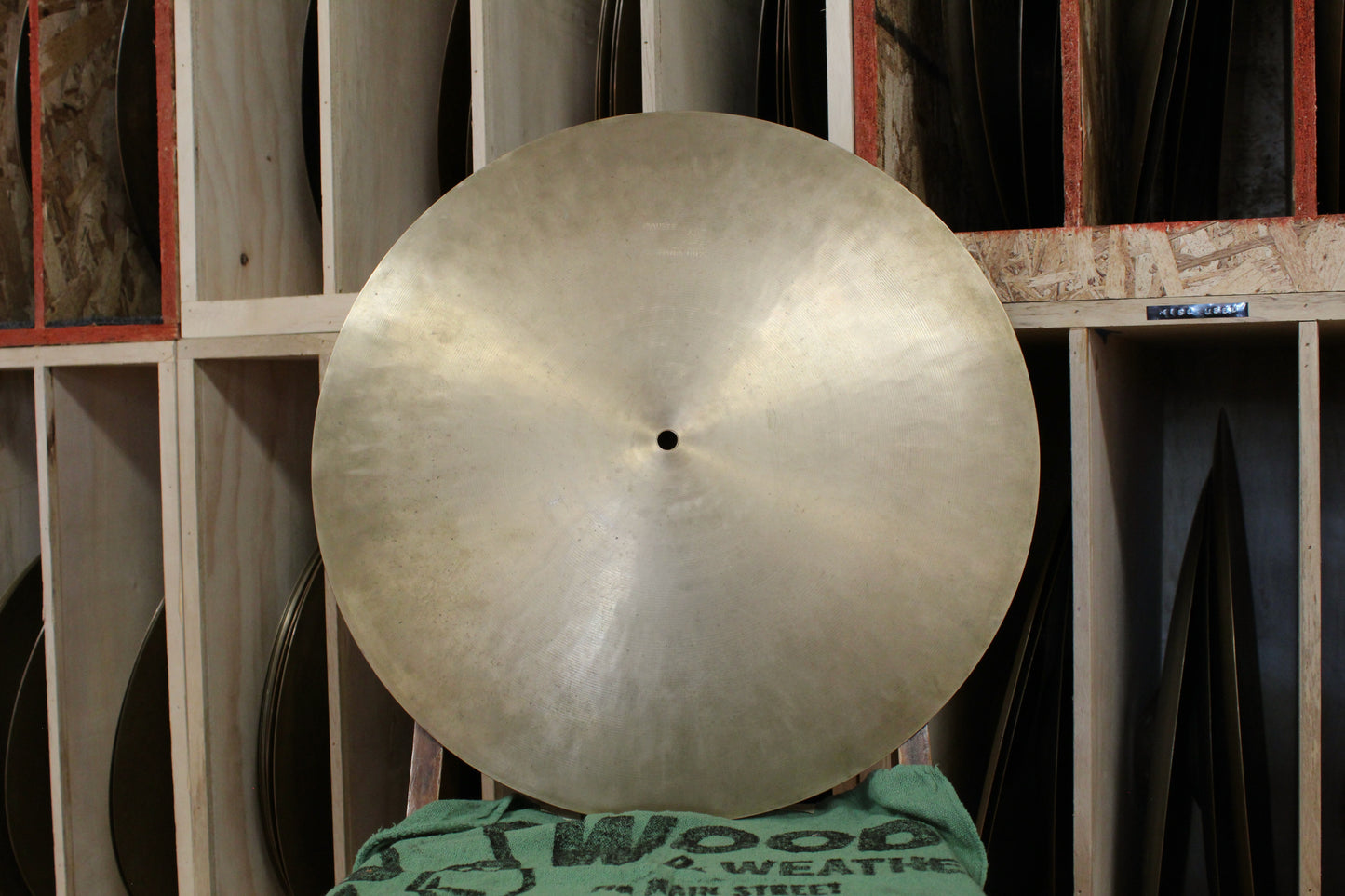 1960/70s Paiste 18" Formula 602 "Solid Stamp" Flat Ride 1656g