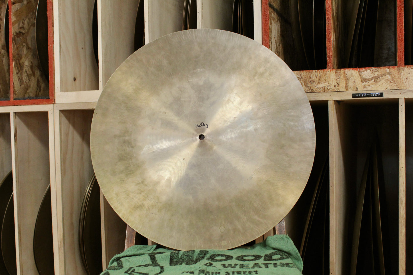 1960/70s Paiste 18" Formula 602 "Solid Stamp" Flat Ride 1656g