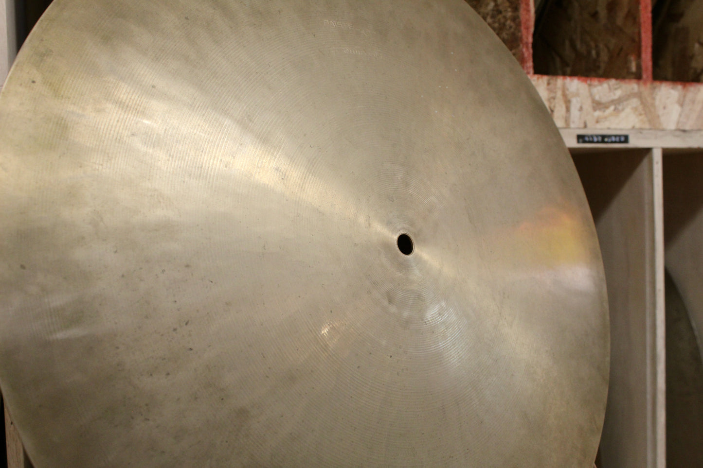 1960/70s Paiste 18" Formula 602 "Solid Stamp" Flat Ride 1656g