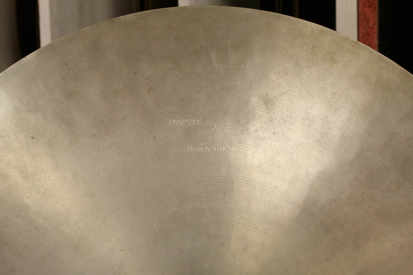 1960/70s Paiste 18" Formula 602 "Solid Stamp" Flat Ride 1656g