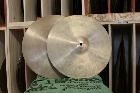 1960s A. Zildjian 14" Manny's Hi-Hats 802/880g
