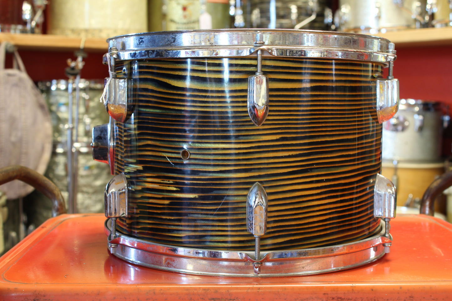 1960's Tempro 9"x13" Tom Tom in Yellow Strata
