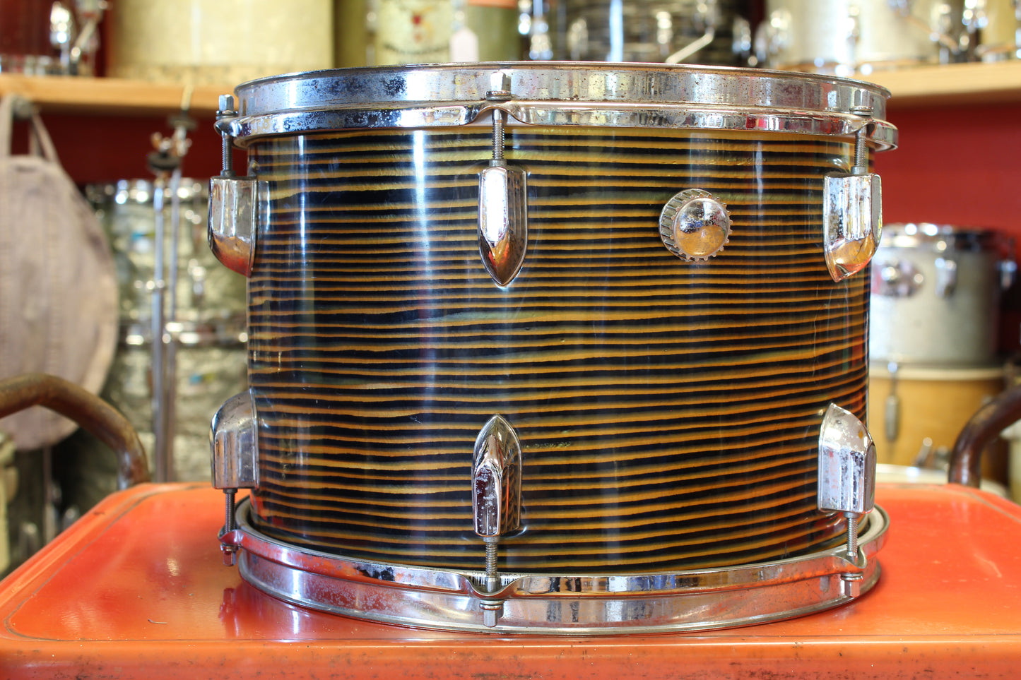 1960's Tempro 9"x13" Tom Tom in Yellow Strata