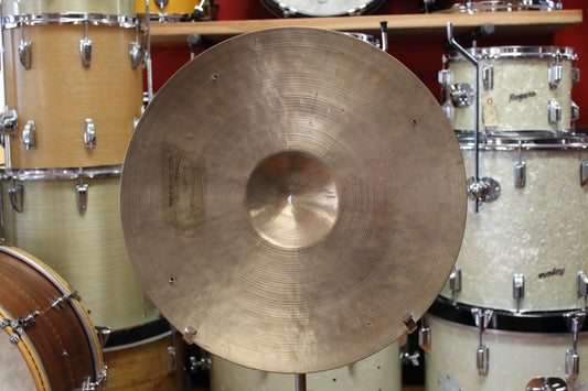 1957-58 K. Zildjian 18" Old Stamp IVa Sizzle Crash Ride 1378g