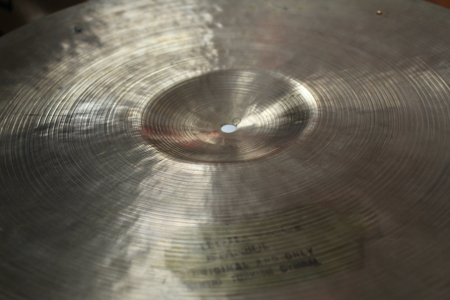 1957-58 K. Zildjian 18" Old Stamp IVa Sizzle Crash Ride 1378g